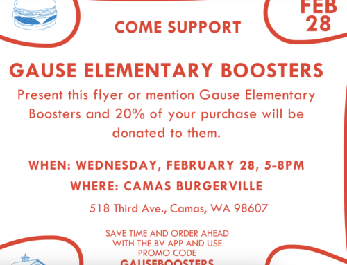 Burgerville Community Fundraiser Night – Wed, Feb. 28 (5-8)
